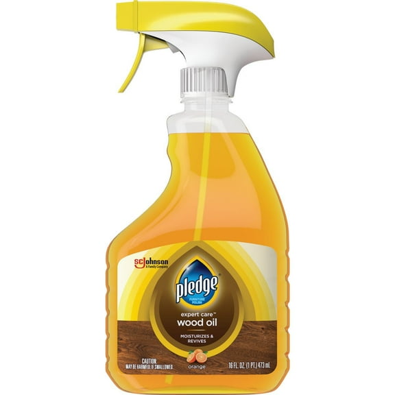 Pledge Expert Care Orange Oil Wood Cleaner and Restorer, Each
