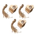 thumbnail image 1 of Cateissary Paquete de 30 colgantes de corazones de para manualidades con cordel natural JM01365 Decoración del hogar JM01363 Cateissary HA011941-01, 1 of 6