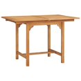 thumbnail image 3 of vidaXL 5 Piece Patio Dining Set Solid Teak Wood, 3 of 13