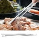 thumbnail image 5 of Pinzas de acero inoxidable para alimentos, pinzas giratorias para carne de barbacoa, pinzas para salchichas de barbacoa, pinzas para girar salchichas de barbacoa, 5 of 9