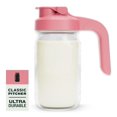 thumbnail image 2 of Jarra de vidrio para leche materna County Line Kitchen, 1 litro, rosa, 2 of 7