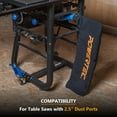 thumbnail image 4 of POWERTEC 72038 Table Saw Dust Collector Bag Fits 10" Tablesaws w/ 2.5" Dust Port and Safety Push Block & Push Stick 5-pc Set for Table Saws, Router Tables, Band Saws & Jointers, Hand Protection, 4 of 8