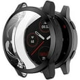 thumbnail image 4 of HAHDAXIA Compatible All Around Protective Cover Cases w/Screen Protectors Replacement for Garmin Venu 2S, Vivoactive 4S Smartwatch (Black& Smoke Grey& Transparent), 4 of 7