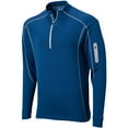 thumbnail image 3 of TGW Mens 2022 Tour 1/4 Zip Golf Pullover Blue XL, 3 of 5