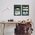 thumbnail image 3 of Stupell Industries Shapes with Glam Details Abstract Painting Unframed Art Print Wall Art, 13 x 19, Set of 2, 3 of 8