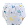 thumbnail image 2 of ATOGUTA Baby Cotton Training Pants Toddler Potty Training Underwear for Boys and Girls Light Blue, Size 0-24 Months, 2 of 5