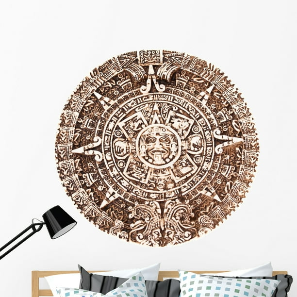 Mayan Calendar Wall Decal by Wallmonkeys Peel and Stick Graphic (48 in
