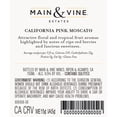 thumbnail image 4 of Main & Vine Pink Moscato, Pink Wine, 750ml, 4 of 4