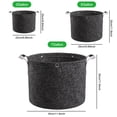 thumbnail image 3 of KBOOK Plant Grow Bag 3/5/7 Gallon Vegetable Plant Pot Fabric Pot with Handles for Garden Vegetable Potato Fruits Flower, 3 of 7
