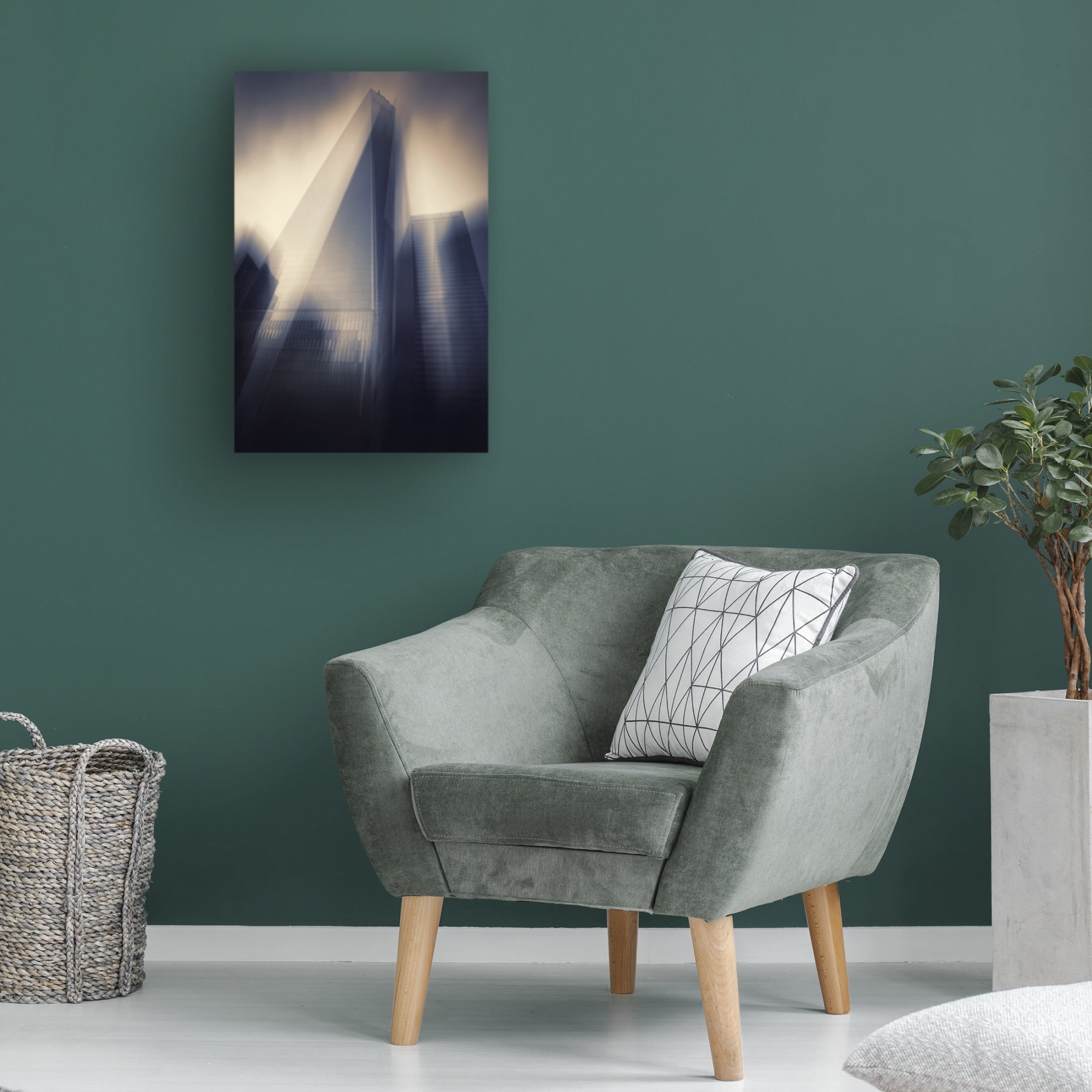 Canvas Wall Art - Massimo Della Latta 'Nyc' Wall Art for Living Room, Bedroom, or Office D?cor by Trademark Fine Art - 22 x 32 Inches