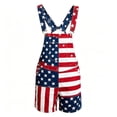 thumbnail image 4 of WERYOUNG Independence Day Festival Overalls For Man Patriotic Graphic Summer Suspender Shorts American Flag Denim Jumpsuit Stylish One-Pieces XXL, 4 of 4