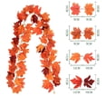 thumbnail image 2 of Xuniizn Fall Garland Maple Leaf, Fall Decorations for Home, Hanging Vine Fall Leaves Garland for Fall Decor, Thanksgiving Decoration for Home Wedding Fireplace Party Christmas (5.7Ft), 2 of 7