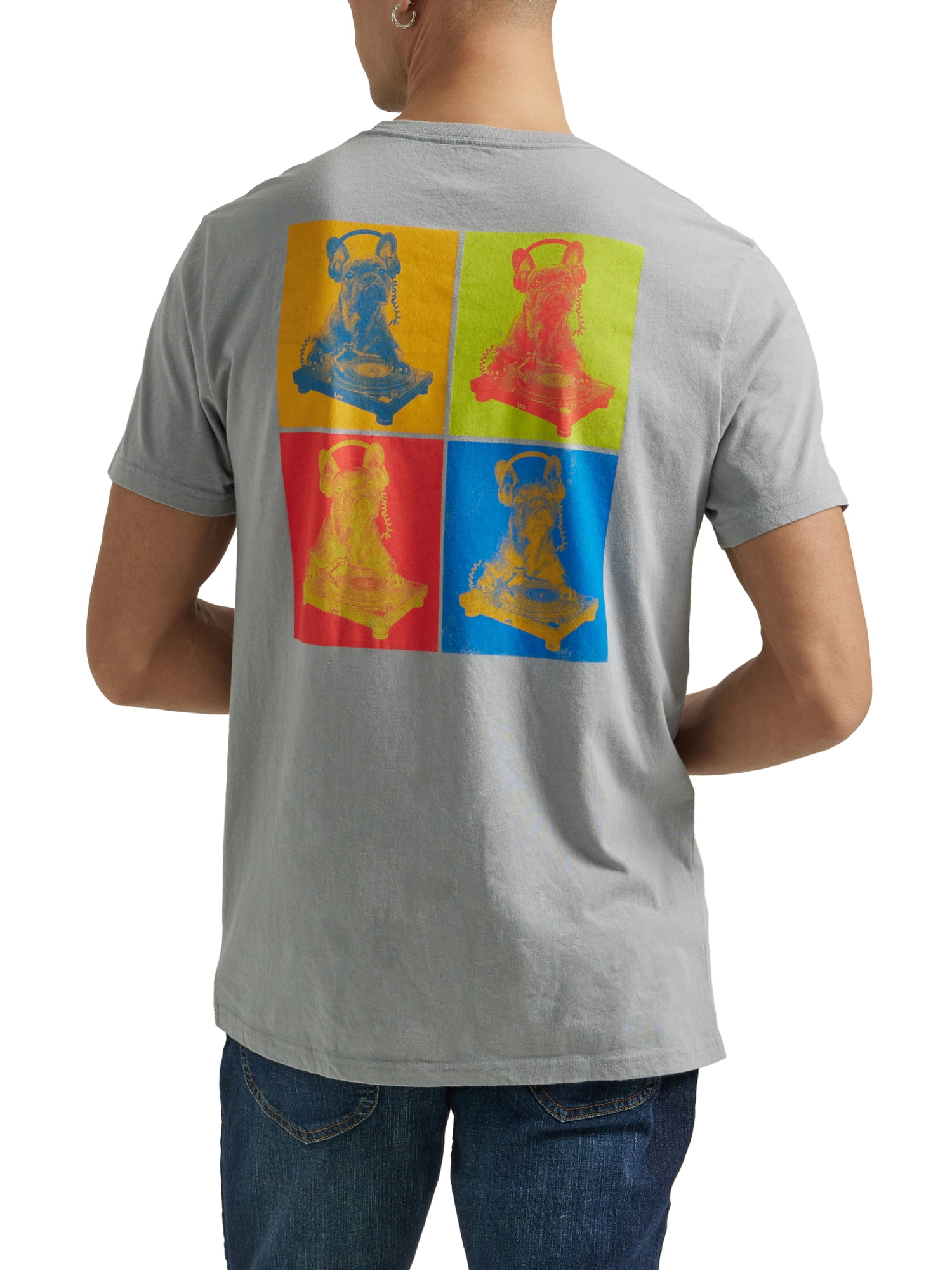 Lee® Men's Short Sleeve Regular Fit Graphic Tee (S-3XL)