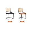 thumbnail image 4 of Stackable Dining Chairs Set / Breathable Mesh Rattan Back, 4 of 6