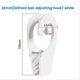 thumbnail image 2 of Rail Mount Boat Fender Hanger Hook Quick Release Clip 32mm white, 2 of 5