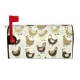 thumbnail image 2 of Lsque Chicken Cartoon Mailbox Cover Standard Size ,Magnetic Mailbox Covers Post Wraps Letter Box Cover -25.5x21 in, 2 of 9
