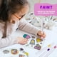 thumbnail image 5 of Art Kit Yrinfay de plástico retráctil con forma de unicornio, con 46 dijes y 12 rotuladores, 5 of 8