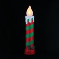thumbnail image 7 of Mr. Christmas 24" Red & Green Blow Mold Outdoor Candle, 7 of 7