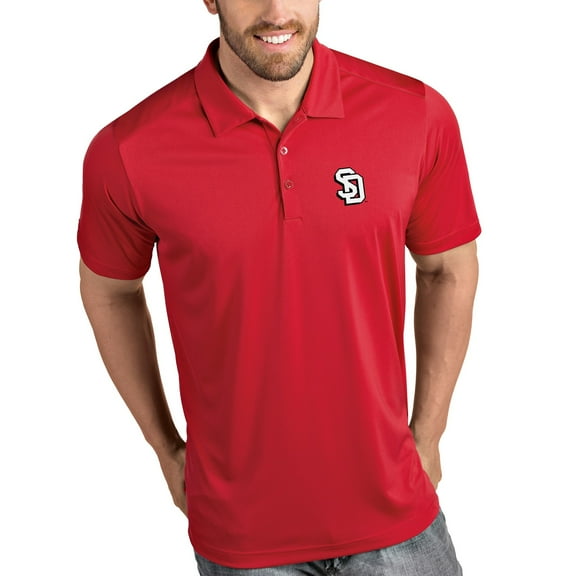 South Dakota Coyotes Antigua Tribute Polo - Red