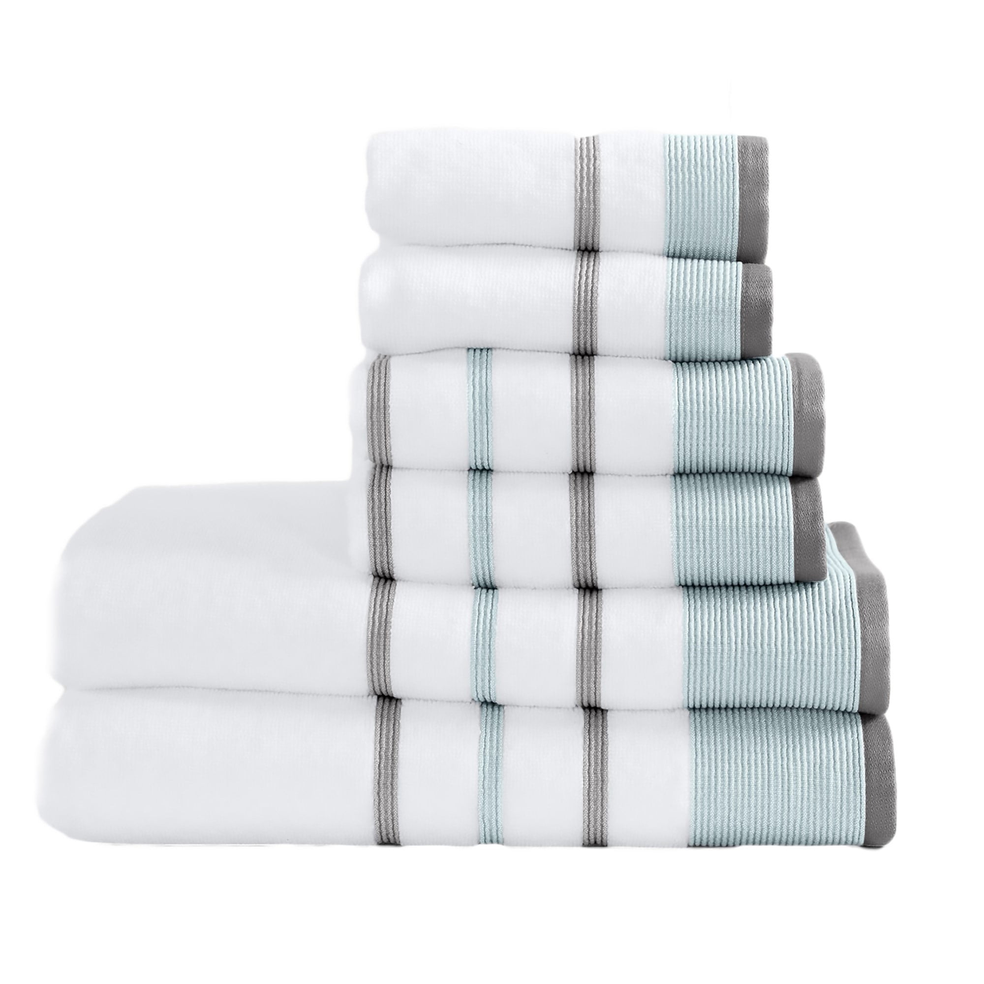 Great Bay Home Noelle Turkish Cotton Bath Towel Collection Walmart
