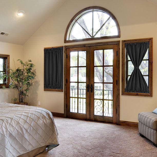 French Door Curtains Thermal Insulated Blackout Curtain French Door Curtains Thermal Insulated Blackout Curtain