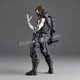 thumbnail image 2 of 2025 Figura de acción de soldado de invierno de Revoltech, increíble Capitán América de Yamaguchi, figuras de lobo blanco, juguetes de modelos coleccionables móviles de PVC, 2 of 5