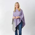 thumbnail image 2 of Poncho Hadley Wren Rosa Caramelo de Rayas Anchas en Algodón, 2 of 3