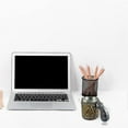 thumbnail image 5 of Stainless Steel Bullet-Pattern Beer Mug Multi-Purpose Reusable Mug Bar Club Drinkware Durable Design Leak-Proof Easy to Clean Stylish Handle, 5 of 5