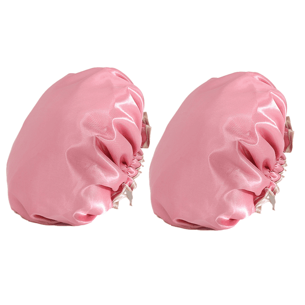 Paquete de gorros de ducha reutilizables, gorros grandes para mujer, gorros de pelo impermeables de doble capa para cabello largo gorros de ducha de pelo grueso para el cuidado del cabello Ofspeizc CPB-DE-LYY13-5