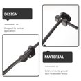 thumbnail image 2 of OULII Gate Latch for Fence Iron Black with Durable Design 1Pcs, 2 of 8