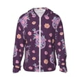 thumbnail image 1 of Balery Snake And Flower Sudadera ligera de manga larga con capucha y protección solar UPF 50+ para hombre y mujer, ideal para pesca y running-3X-Large, 1 of 7