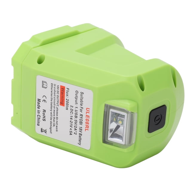 Adaptador De Batería Para Herramientas Eléctricas, Buena Compatibilidad Convertidor De Batería De Puerto CC Estable Y Confiable Para P743 PSK005 PBP2003 P107