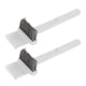 thumbnail image 5 of 2 cepillos limpiadores de peines para el cabello, mango ergonómico, cepillo para el cabello, peine con garra para eliminar el polvo, 5 of 10