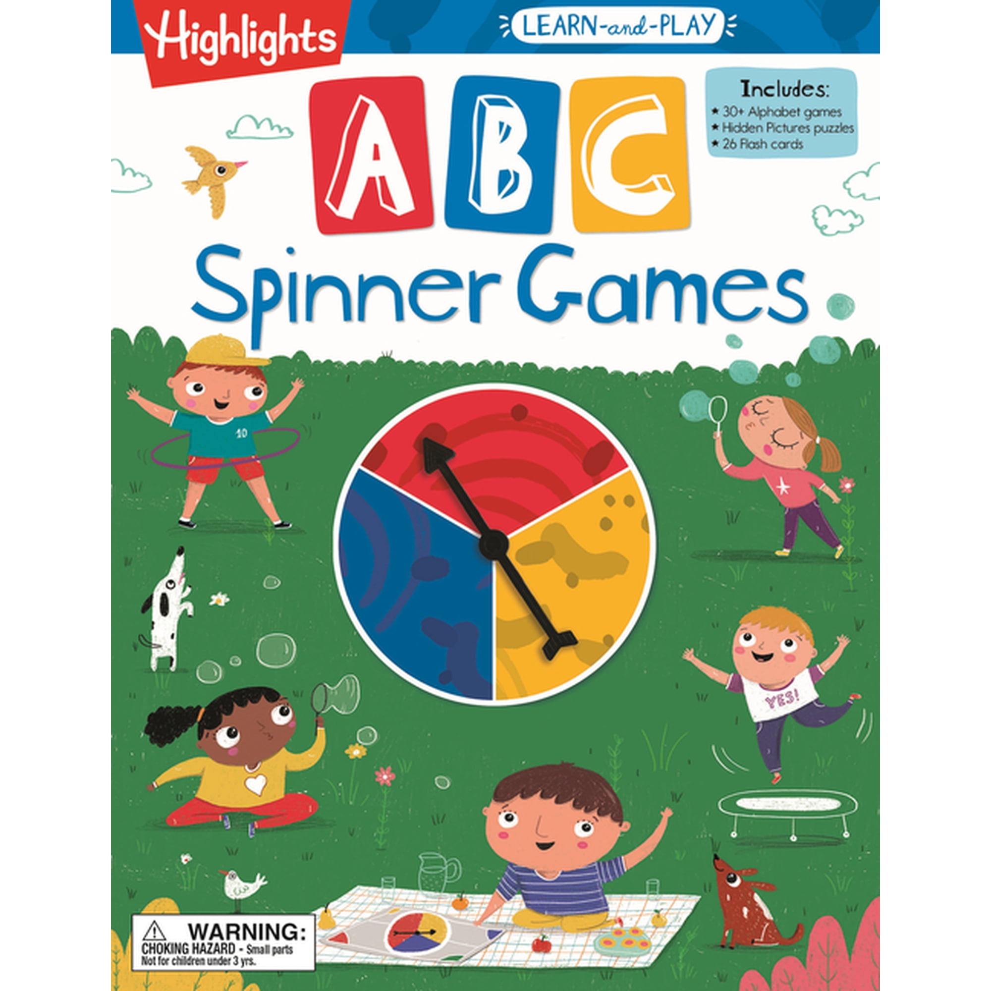 Highlights Learn-And-Play Highlights Learn-And-Play ABC Spinner Games, (Paperback)