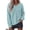 Light Blue, variant on BTFBM Women's Loose Knitted Casual Sweaters | V Neck,Long Sleeve Sweater,Slouchy Pullover Tops,Fall Winter Clothes
