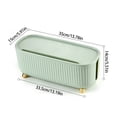 ABS Cord Storage Box Practical Large Capacity Socket Holder Stylish ...