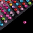 thumbnail image 4 of jifeng 5 Sheets Rhinestone for Craft , Adhesive Colorful Gem Rhinestone Embellishment Multi 4mm, 4 of 9