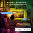 thumbnail image 3 of 16.4ft Smart LED Strip Lights WiFi LED Lights Strip Work with Alexa and Google Assistant RGB 16 Million Colors with App Control and Music Sync LED Lights for Bedroom, Kitchen, TV, Party, 3 of 8