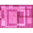 thumbnail image 1 of Ahgly Company Indoor Rectangle Abstract Pink Modern Area Rugs, 5' x 7', 1 of 4