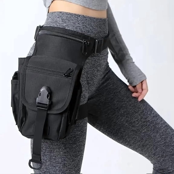 Waterproof Motorcycle Thigh Bag for Men Women - Drop Leg Bag with Adjustable Strap,Thigh Pack for Riding, Outdoor Sports, and Travel - Secure Leg Bag for Phone, Wallet, and Essentials