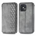 thumbnail image 7 of Decase Leather Wallet Case for iPhone 13 Pro Max PU Leather Embossed Case with Credit Card Slots Magnetic Closure Kickstand Flip Case for iPhone 13 Pro Max 6.7 inch, Gray, 7 of 7