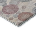 thumbnail image 3 of Addison Rugs Mayfield Premium Machine Washable Transitional Geometric Peach Rectangle Rug, 3' x 5', 3 of 7