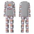 thumbnail image 4 of Matching Halloween Pajamas Set for Whole Family, Breathable Long Sleeve Halloween Family Pajamas with Ghost Drink Print, Fun Family Halloween Pajama Set Party, 4 of 4