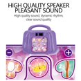 thumbnail image 6 of Kids Dance Mat with LED Lights, Foldable Non-Slip Dance Pad, 6 Game Modes Music Play Mat, Portable Electronic Dance Game Toy for Girls Boys Ages 3-10, Birthday Gift, 6 of 9