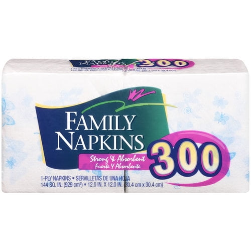 Family Napkins Napkins, 300ct