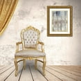 thumbnail image 3 of Goldberger, Jennifer 12x14 Gold Ornate Wood Framed with Double Matting Museum Art Print Titled - Subtle Birchline II, 3 of 4