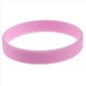 thumbnail image 4 of 10X Brazalete de Puno Munequera Pulsera de Elasticidad de Moda de Goma de Silicona Rosa, 4 of 4