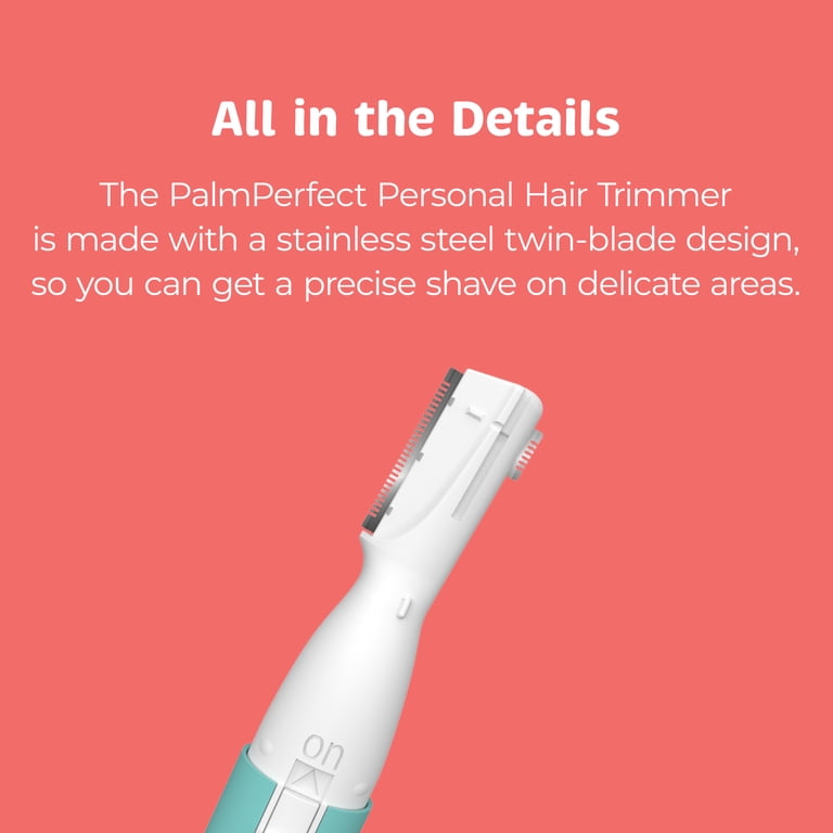 PalmPerfect Face Razor for Women, Twin-Blade Hair Trimmer photo 7