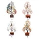 thumbnail image 2 of Billuyoard Decoración de árbol de cristal, accesorio de espécimen Mineral, regalo de Festival interesante, diseño de escena, decoración artesanal de Decoración del hogar Blanco Billuyoard HA068005-03, 2 of 6
