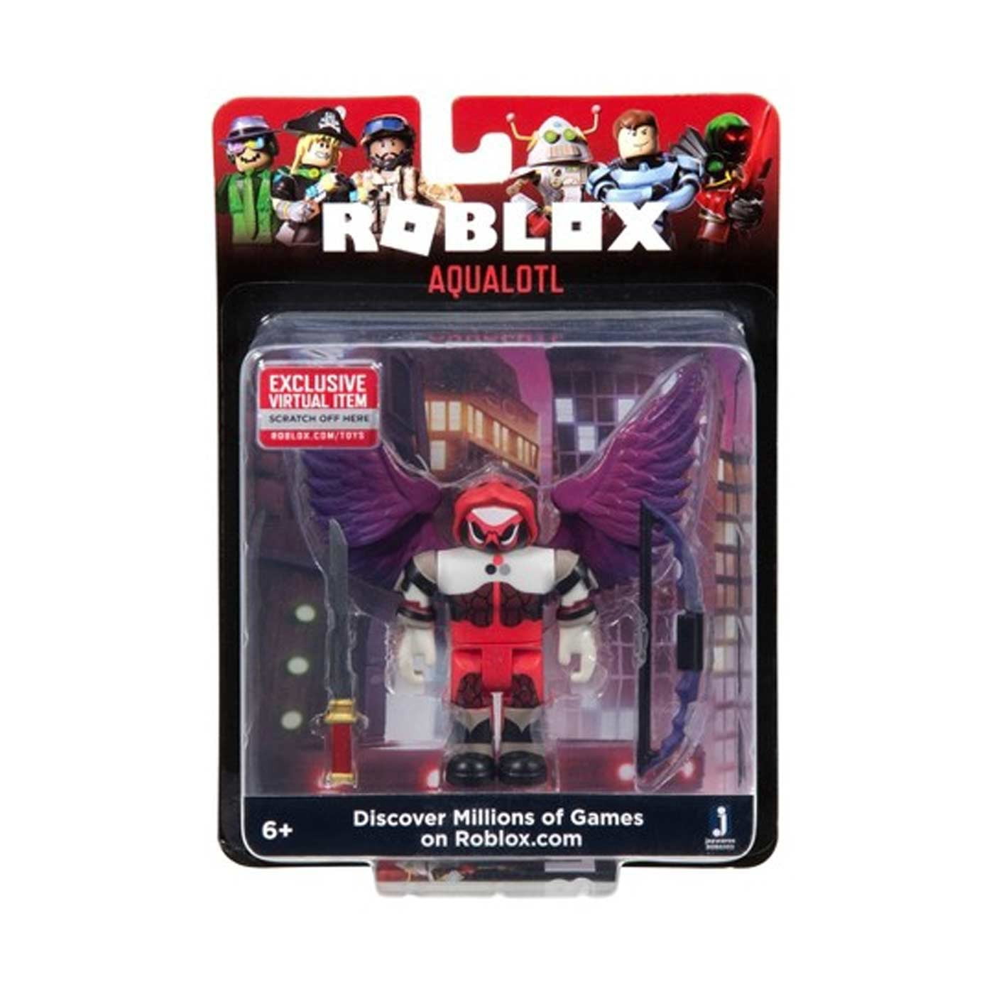 Champions of ROBLOX 6 Pack Roblocks Action Figures Virtual Code Game Online for sale online 